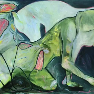 Ölgemälde: "Die Traumpflanzerin", Original/Unikat, J. Riemer Sonderangebot