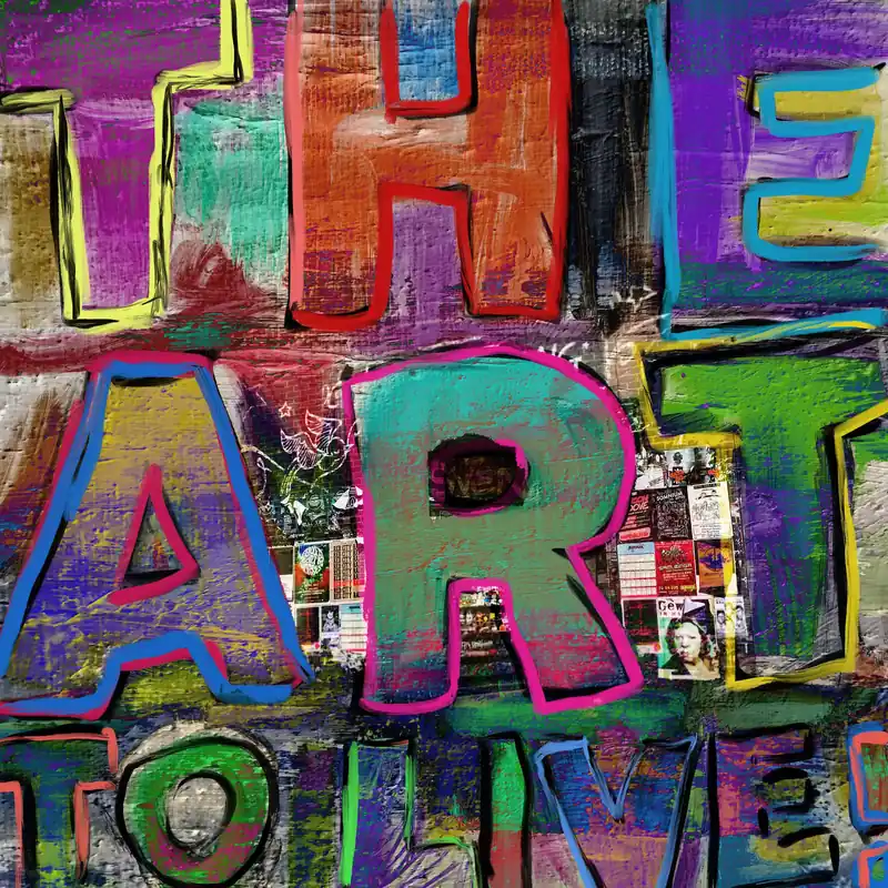 Kunstdruck, signiert: "The Art to live", Holger Mühlbauer-Gardemin, Edition, Nr. 1/150 Aktuell