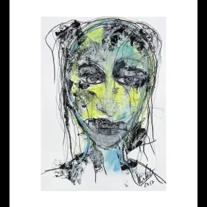 Fineartprint, signiert: "Fragil", I. Schmidt, limitierte Edition auf Papier, Nr. 1/150 Schneller Versand