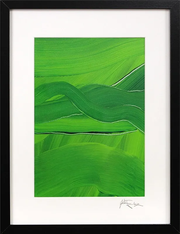 Sichere Zahlung Acrylgemälde, Julio Fernandez: "LANDSCAPE" (ri)