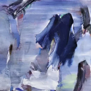 Begrenztes Angebot D. Block: "The memory before the horizont II", Original/Unikat, zeitgenössische Acryl-/Ölmalerei