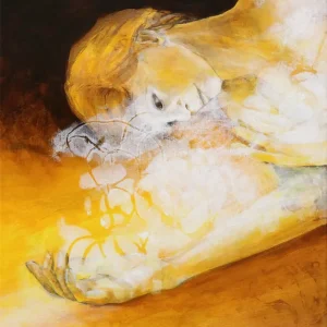 Schnäppchen Acrylgemälde: "Sonnenspiel", Original/Unikat, J. Riemer