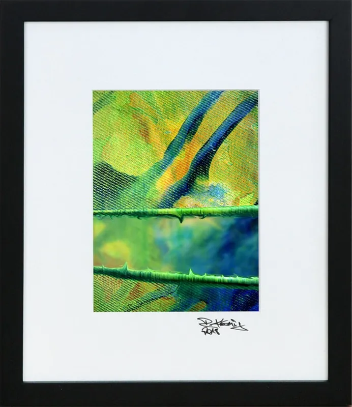 Preisknaller Edition, signierter Druck, Raphael König: "Fenster in den liquiden Raum"