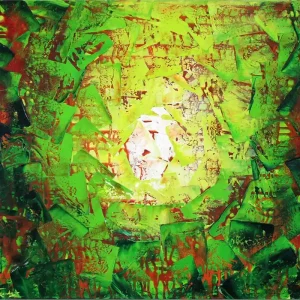 Kracherpreis Acrylbilder, J. Fernandez: "The Opening I", Unikat/Original