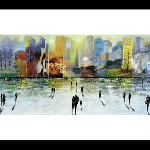 Direktkauf Fineartprint, signiert: "Facing Nature I", K. Namazi, limitierte Edition auf Papier, Nr. 1/150