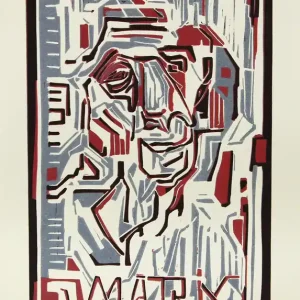 K. Blechschmidt: "Matrix", originale Grafik/limitierte Auflage, Linolschnitt Beliebt
