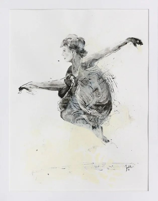 Grafik/Zeichnung: "Focus", Original/Unikat (ohne Rahmen), J. Riemer Sale
