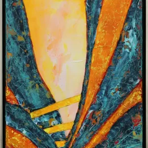 Mega-Angebot Originalgemälde: "Transzendenz II", Unikat, Acrylbilder, J. Fernandez