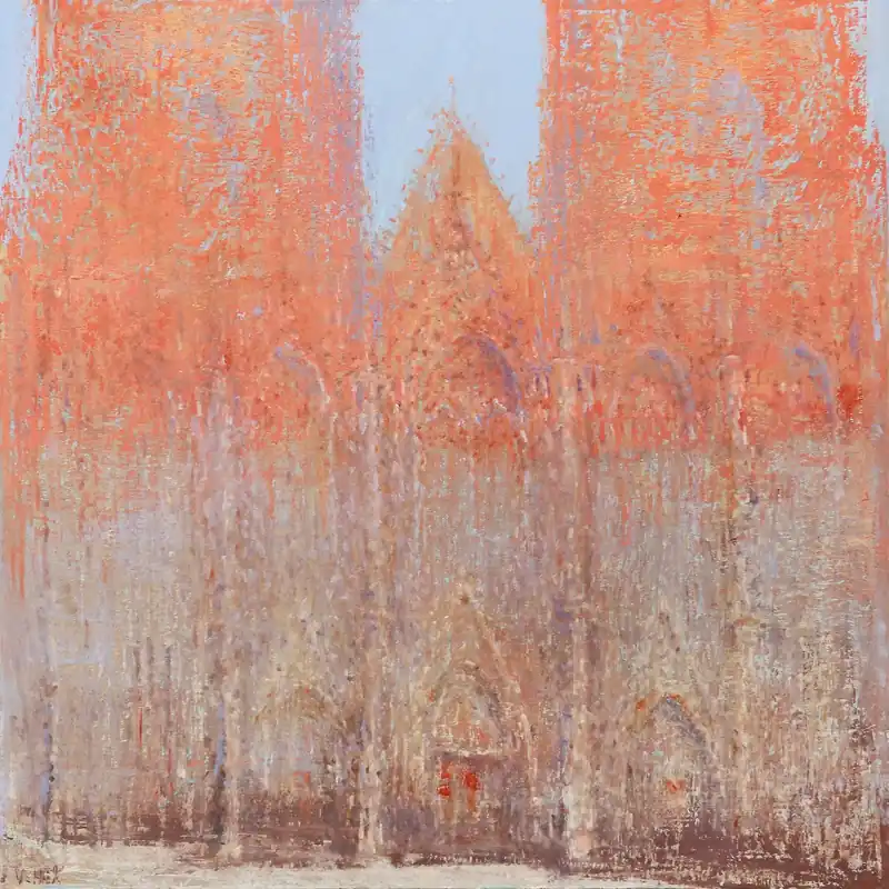 Heißes Angebot Ölgemälde: "Kölner Dom - Morgenstimmung", Original/Unikat, V. Heil