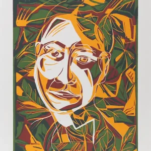 Top-Angebot K. Blechschmidt: "Passion", originale Grafik/limitierte Auflage, Linolschnitt