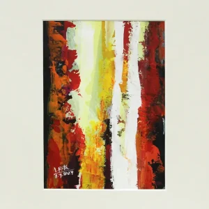 Top-Preis L. Roth: "Lebensader". Acrylmalerei (Unikat)