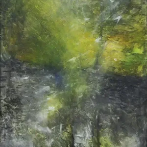 Acrylgemälde: "Seifersdorfer Tal 2", Original/Unikat, L. Wünsche Markenware