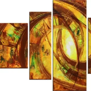 R.König: "Diffuse Dynamik VII", mehrteilige Acrylbilder, Originalgemälde (Unikat) Must-Have