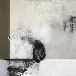 Preisreduziert R. Schleeh: "Momente der Stille", Originalgemälde (Unikat), zeitgenössische Kunst