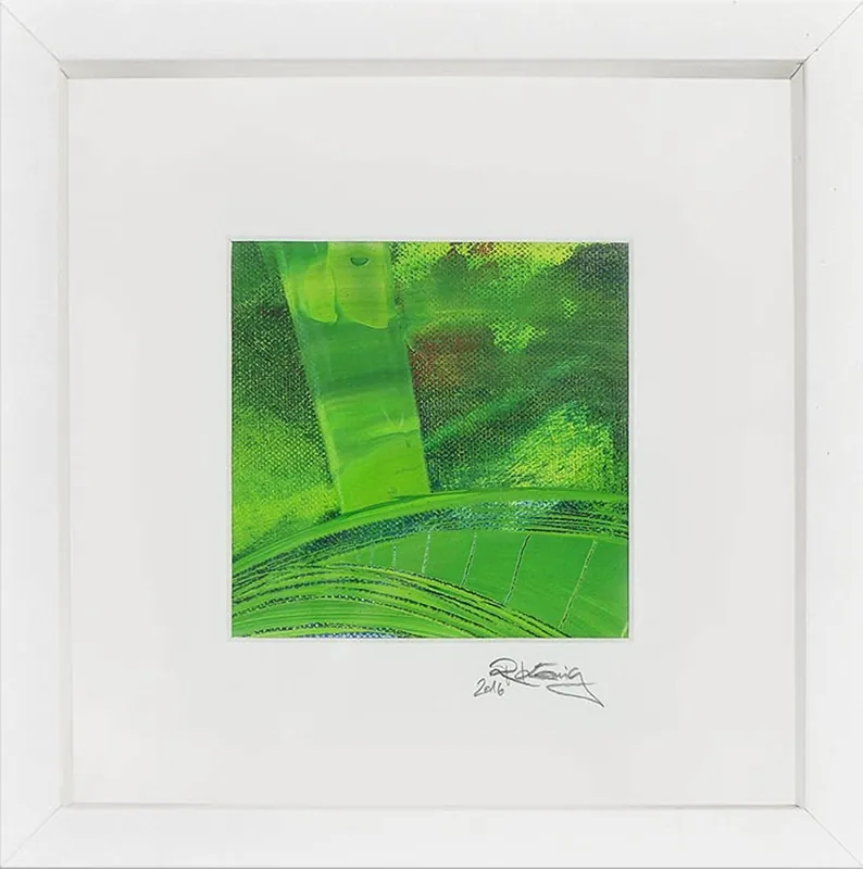 Neu Im Sortiment Acrylgemälde, R.König: "MONOLITH", Unikat/Original