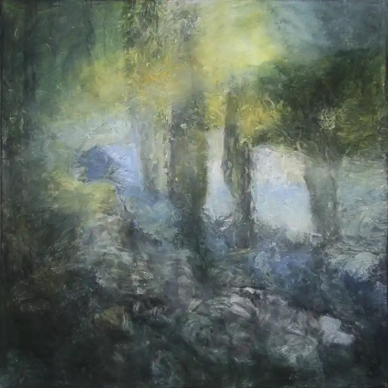 Acrylgemälde: "Neuseeland", Original/Unikat, L. Wünsche Abverkauf