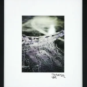 Gratis Versand Edition, signierter Kunstdruck, Raphael König: "Mondlicht im Wasser"