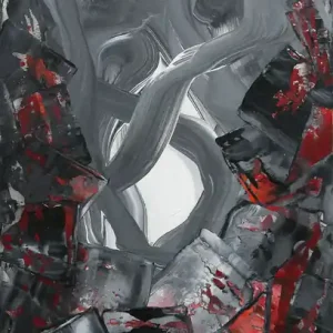 Unikat: "Surreal IV", Originalgemälde, J. Fernandez, Acrylbilder Sale