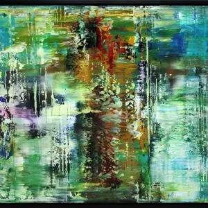 G. HUNG: "Exciting Metropolis I", abstrakte Originalkunst (Unikat) Echt