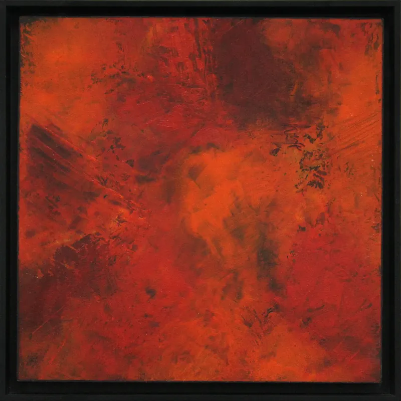 M.Rick: "Just red". Originalgemälde (Unikat) Neu