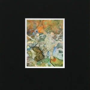 Malerei/Grafik auf Papier: "Andere Welt", A. Larrett, Original (Unikat) Neue Kollektion
