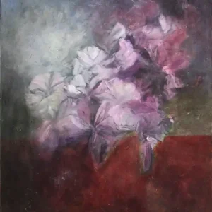 Acrylgemälde: "Mein schöner Garten 1", Original/Unikat, L. Wünsche Sonderangebot