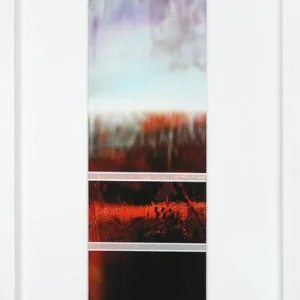 Abstrakte Edition, signierter Kunstdruck, Julio Fernandez: "Über den Dächern IV" Preiswert