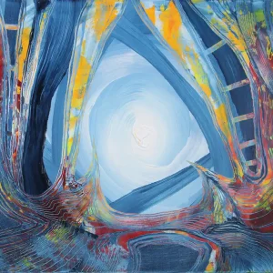 Unikat: "Melting Moment III", Originalgemälde, J. Fernandez, Acrylbilder Direkt Vom Hersteller