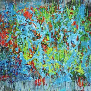 Unikat: Entkontextualisiert II, Originalgemälde, J. Fernandez, Acrylbilder Neu