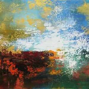 Aktuell Originalgemälde: "Wind is changing V", G. Hung, Unikat