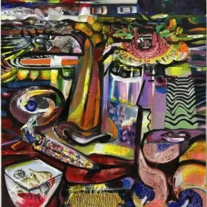 Solange Der Vorrat Reicht Moderne Kunst: "Dionysos I", K. Namazi, Original/Unikat
