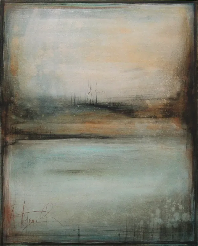 Rabatt A. Freymuth: "Circle of Nature", Originalgemälde (Unikat)