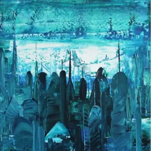 Sonderaktion Acrylbilder, J. Fernandez: "Inspired by Gotham III", Unikat/Original