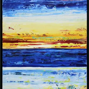 Mega-Angebot J. Fernandez: "Dreaming of Cable Beach I", moderne Originalkunst (Unikat)