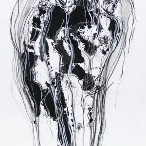 Saisonangebot Zeitgenössische Grafik/Malerei, Ilona Schmidt: "Du, meine Freundin"