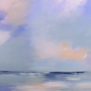 Gratis Versand M. Kühne: "Pink Clouds", Edition, signierter Kunstdruck, Nr. 1/100