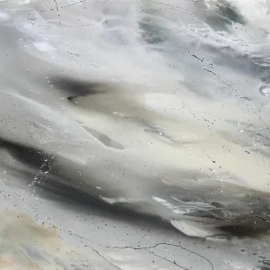 Meistverkauft M.Kühne: "Everything is flowing II", modernes Originalgemälde (Unikat)
