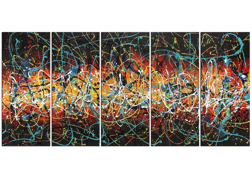 Jetzt Bestellen Abstrakte Originalkunst : Cosmo VI, G. Hung, Unikat