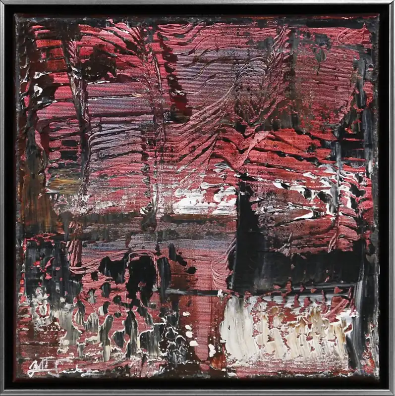 Heißes Angebot Modernes Kunstbild, Julio Fernandez: "Industrialisierung", Unikat/Original