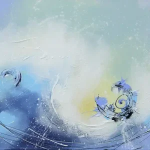 Knallerangebot Maya: "Wellenspiel", Originale Acrylbilder (Unikat)