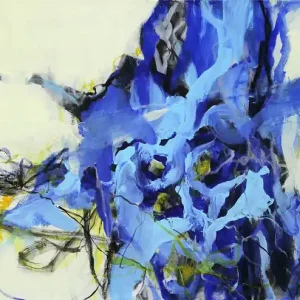 R. Schleeh: "Wolkenäste", Originalgemälde (Unikat), zeitgenössische Kunst (A) Sichere Zahlung
