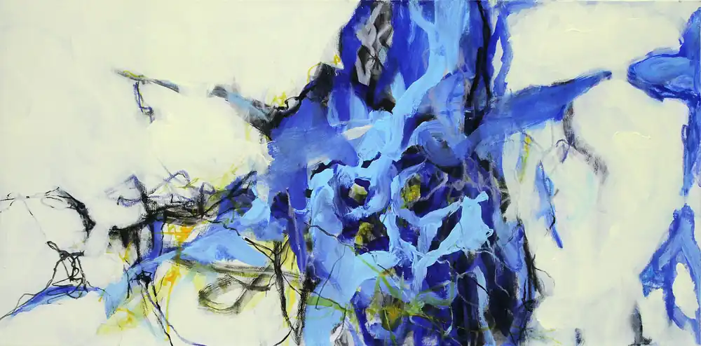 R. Schleeh: "Wolkenäste", Originalgemälde (Unikat), zeitgenössische Kunst (A) Sichere Zahlung