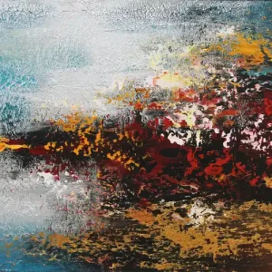 Originalgemälde: "Ferne Gestade VIII", G. Hung, Unikat Mega-Angebot
