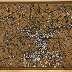 Preisknaller C. Blechschmidt: "Toller Hirsch 2", Original/Unikat, zeitgenössisches Ölgemälde