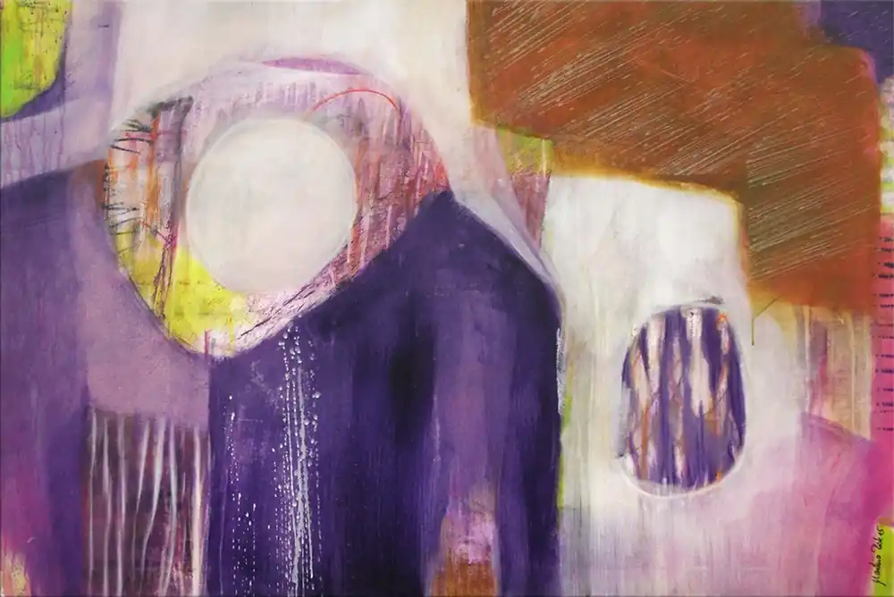 Neue Kollektion Acrylgemälde. M.Rick: "DURCHBLICK" (ri)