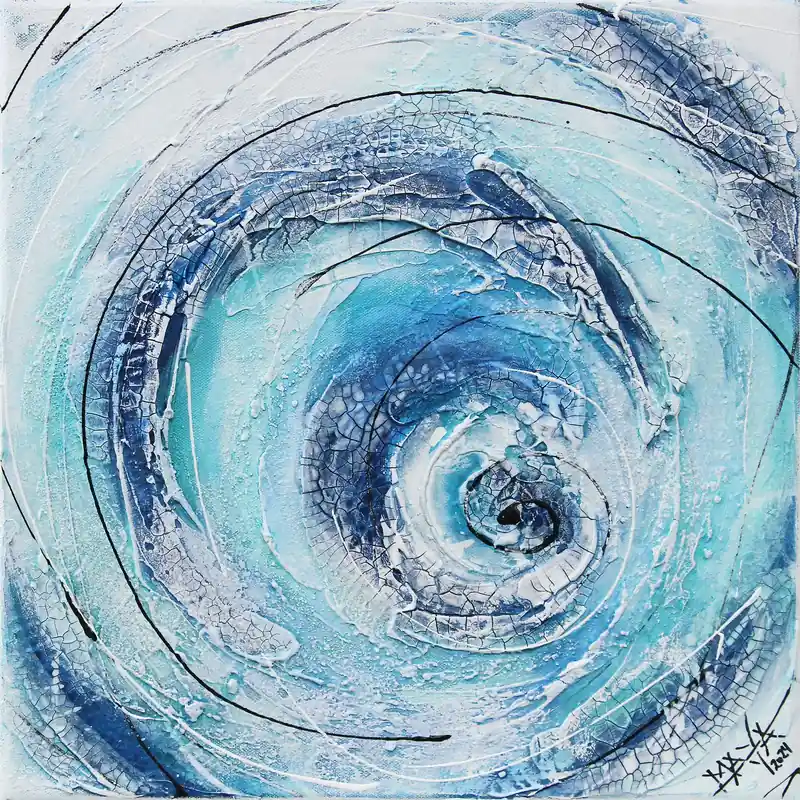 Maya: "Nautilus", Originale Acrylbilder (Unikat) Must-Have