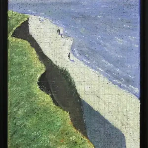 C. Blechschmidt: "Am Strand (nach Vallotton)", Original/Unikat, zeitgenössisches Ölgemälde Bestseller