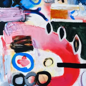 Preiswert M. Cieśla: "Abstraktion, toskanische Inspiration", Original/Unikat, expressionistisches Ölgemälde