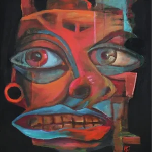 Acrylgemälde, Dirk Hille: "Itotia", Originalgemälde (Unikat) Geprüft