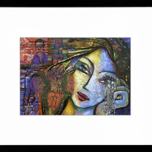 Sonderaktion Fineartprint, signiert: "Komplexe Sehnsucht I", K. Namazi, limitierte Edition auf Papier, Nr. 2/150
